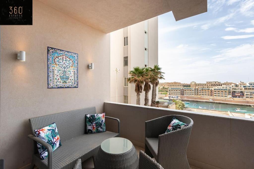 One Of A Kind, Seafront Property In St Georges Bay By 360 Estates سانت جوليان المظهر الخارجي الصورة